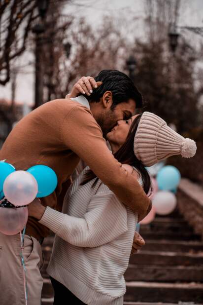 عکاسی تولد زوج