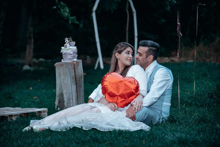 عکاسی تولد در طبیعت