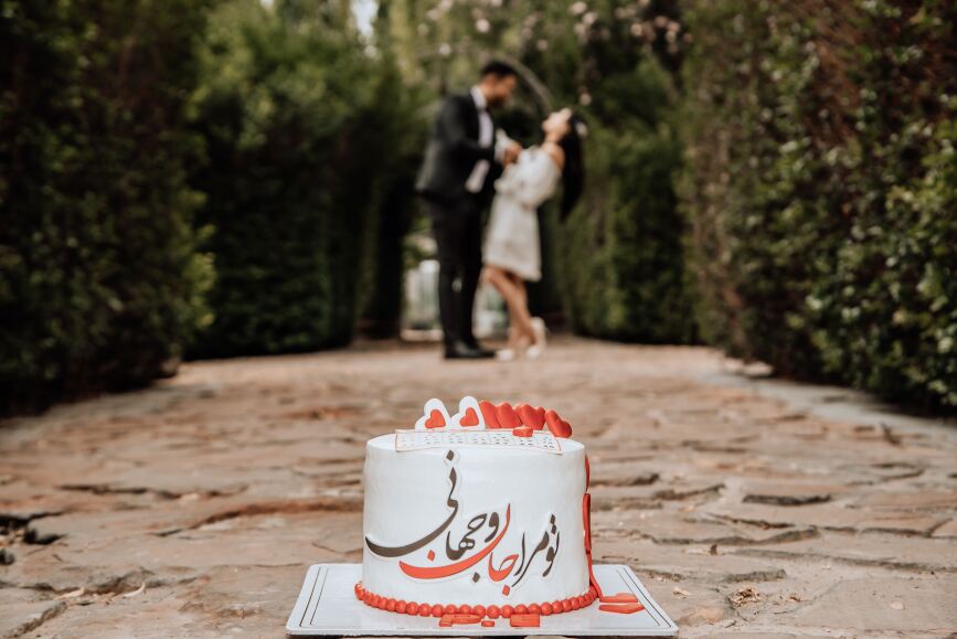 عکاسی کیک تولد