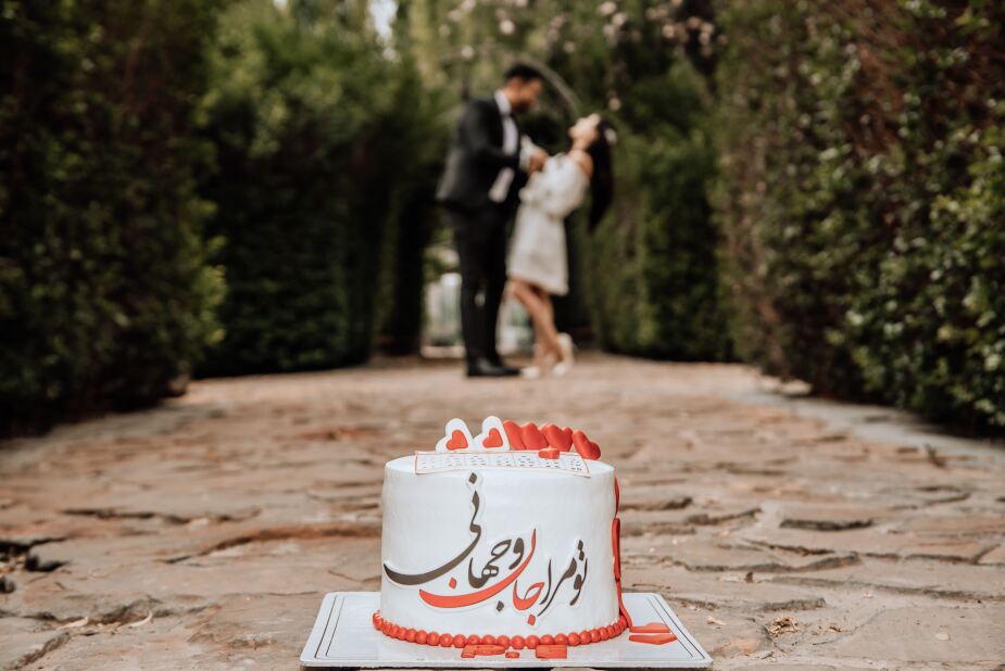عکاسی کیک تولد