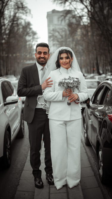 عکاسی عروسی خیابانی