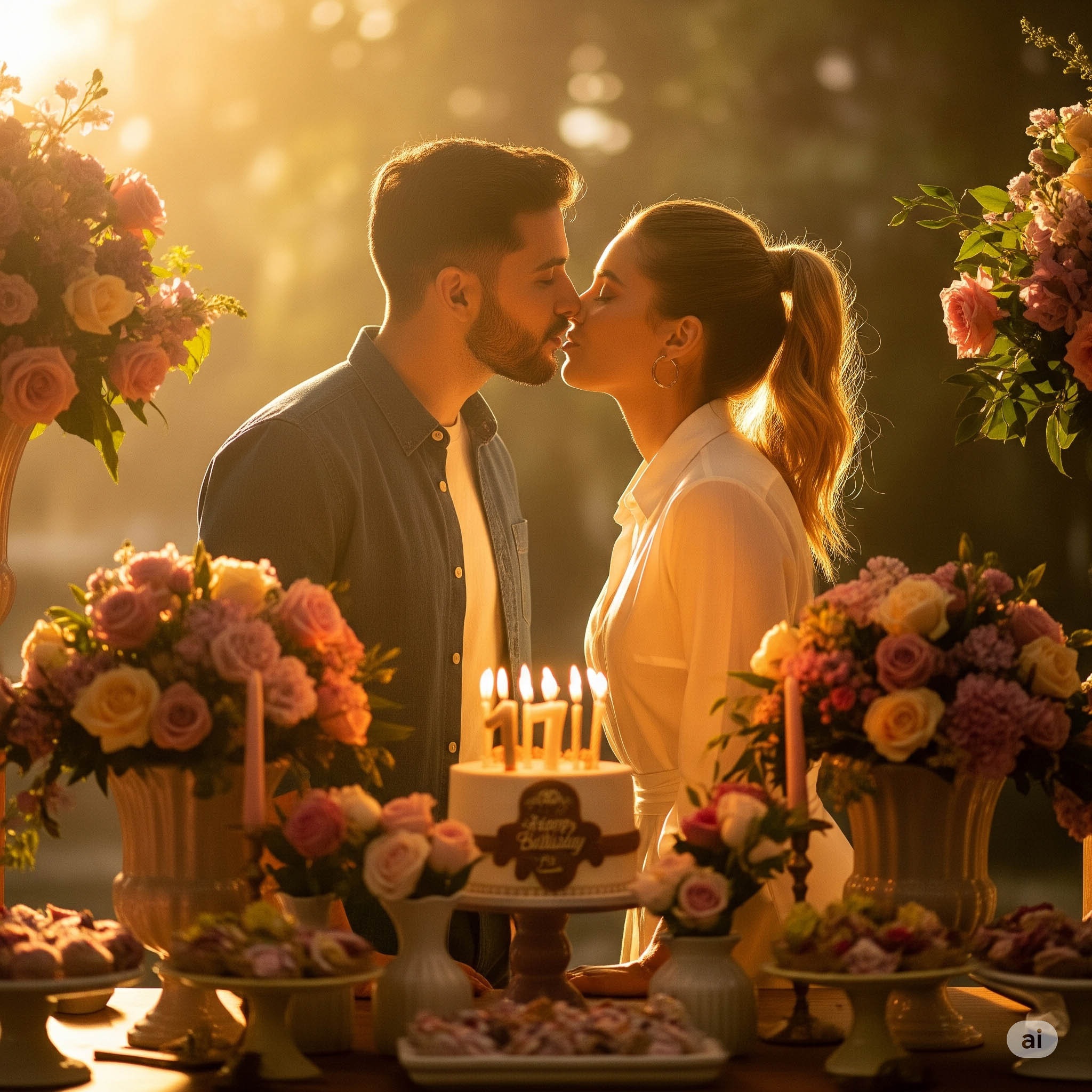 عکس تولد عاشقانه