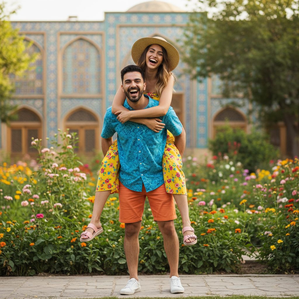 ​​ژست عکس کاپلی جدید و فان