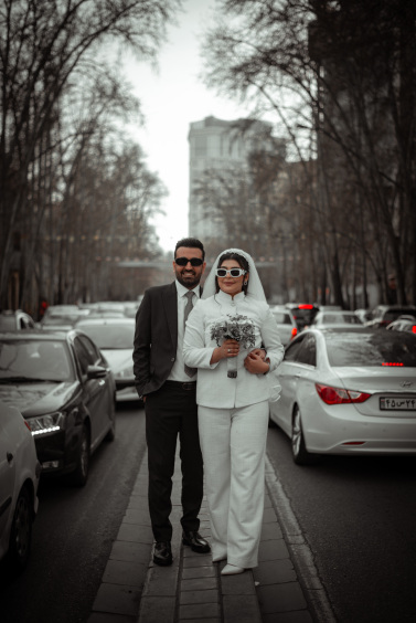 ژست عکاسی عروسی